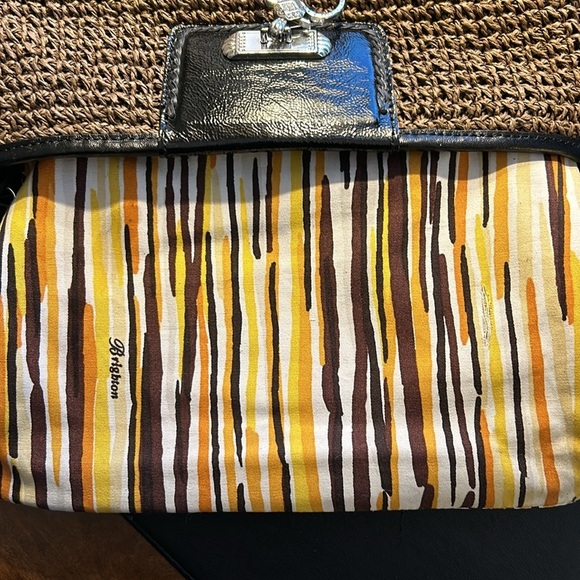 Brighton raffia shoulder bag - Picture 7 of 9